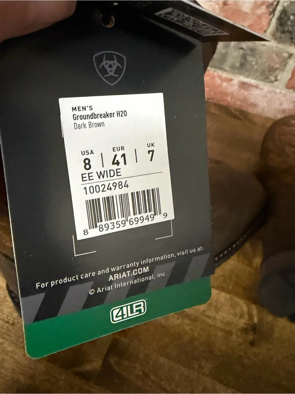 Ariat sturdy brown